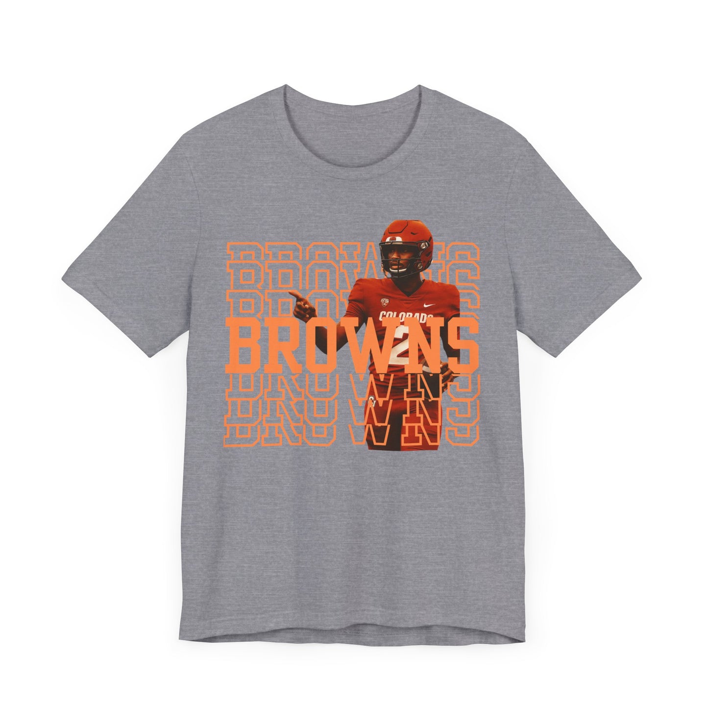 Sheduer Sanders Drafted to Browns Unisex Jersey Short Sleeve