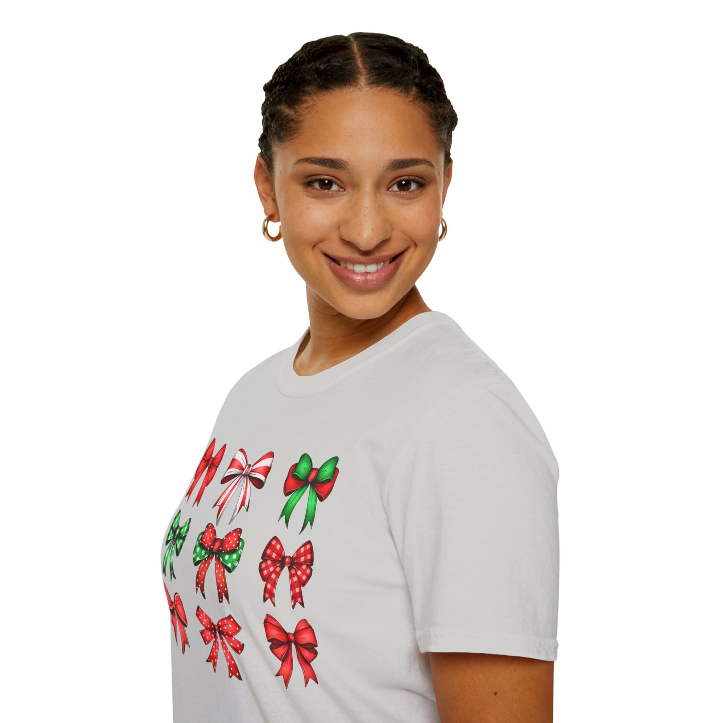 Christmas Coquette Bow T-Shirt