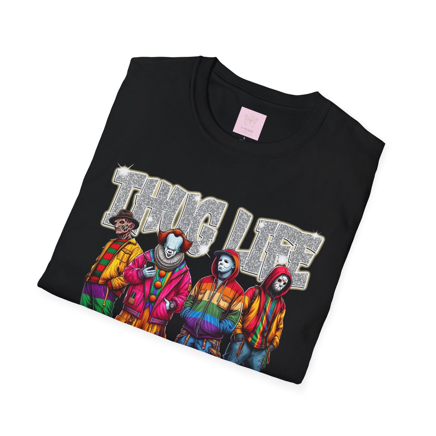 Thug Life Rainbow Softstyle T-Shirt Uniex