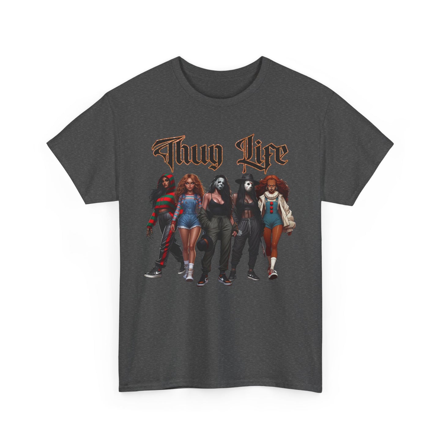 Horror Villain Thug Life Tee