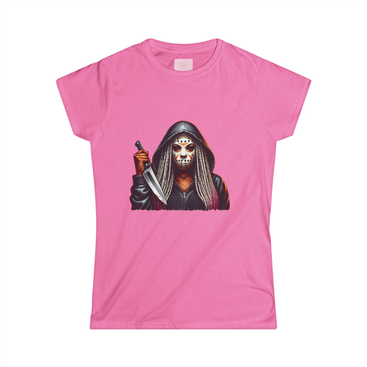 Jason - Lady horror villains softystyle tee