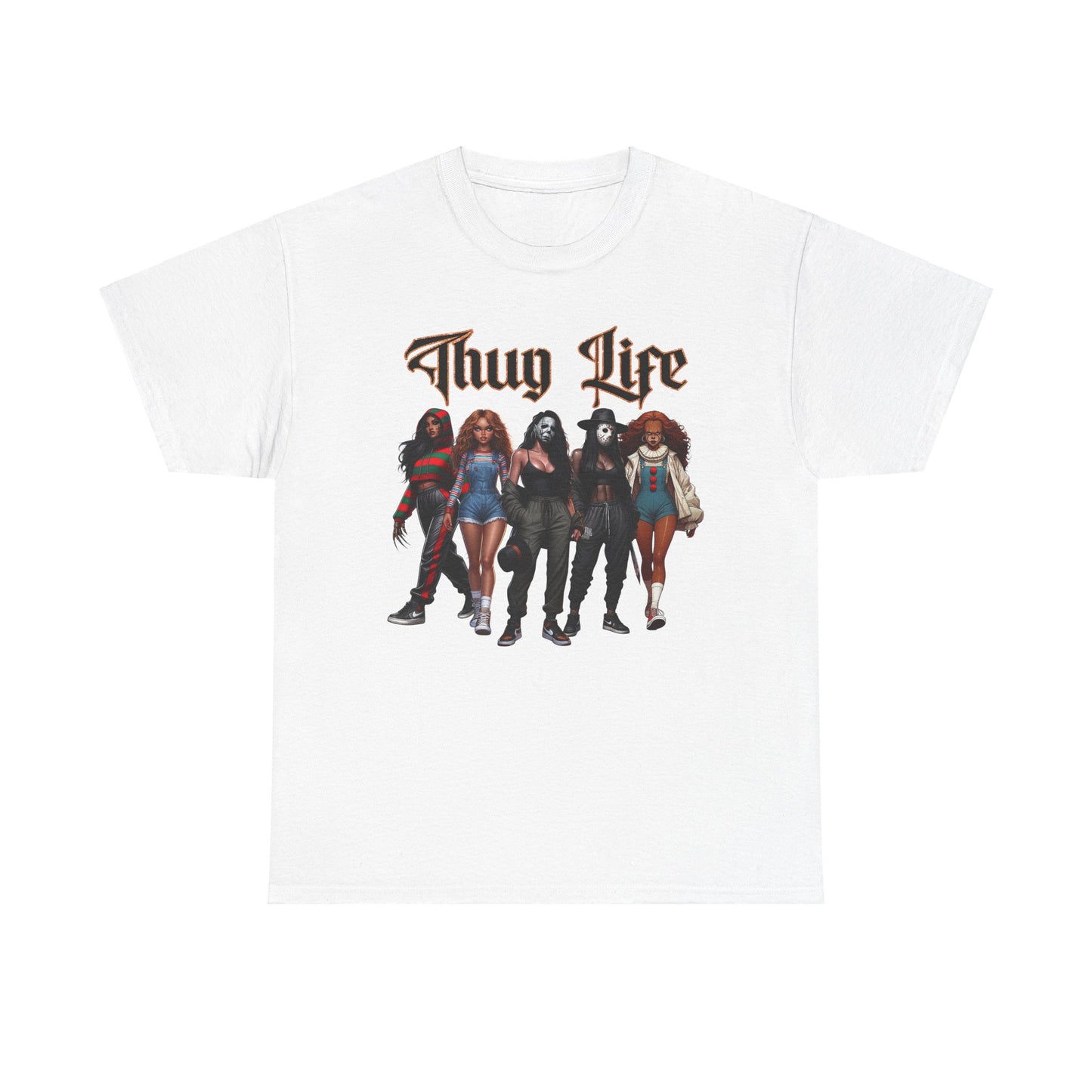 Horror Villain Thug Life Tee