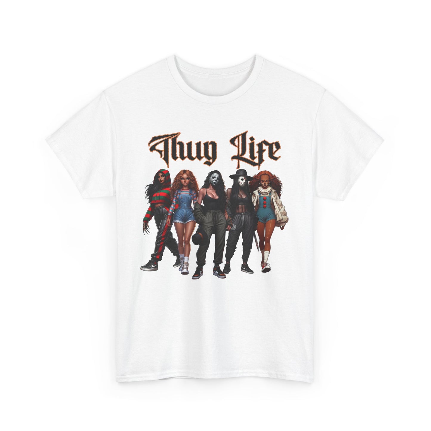 Horror Villain Thug Life Tee