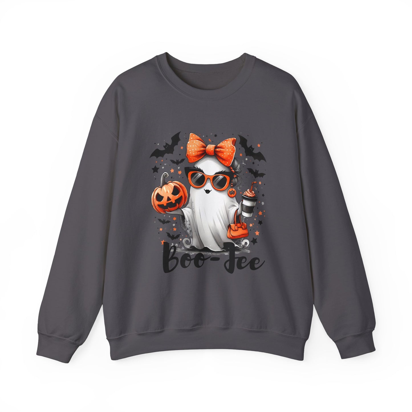 Boo-Jee Ghost Halloween Heavy Blend™ Crewneck Sweatshirt