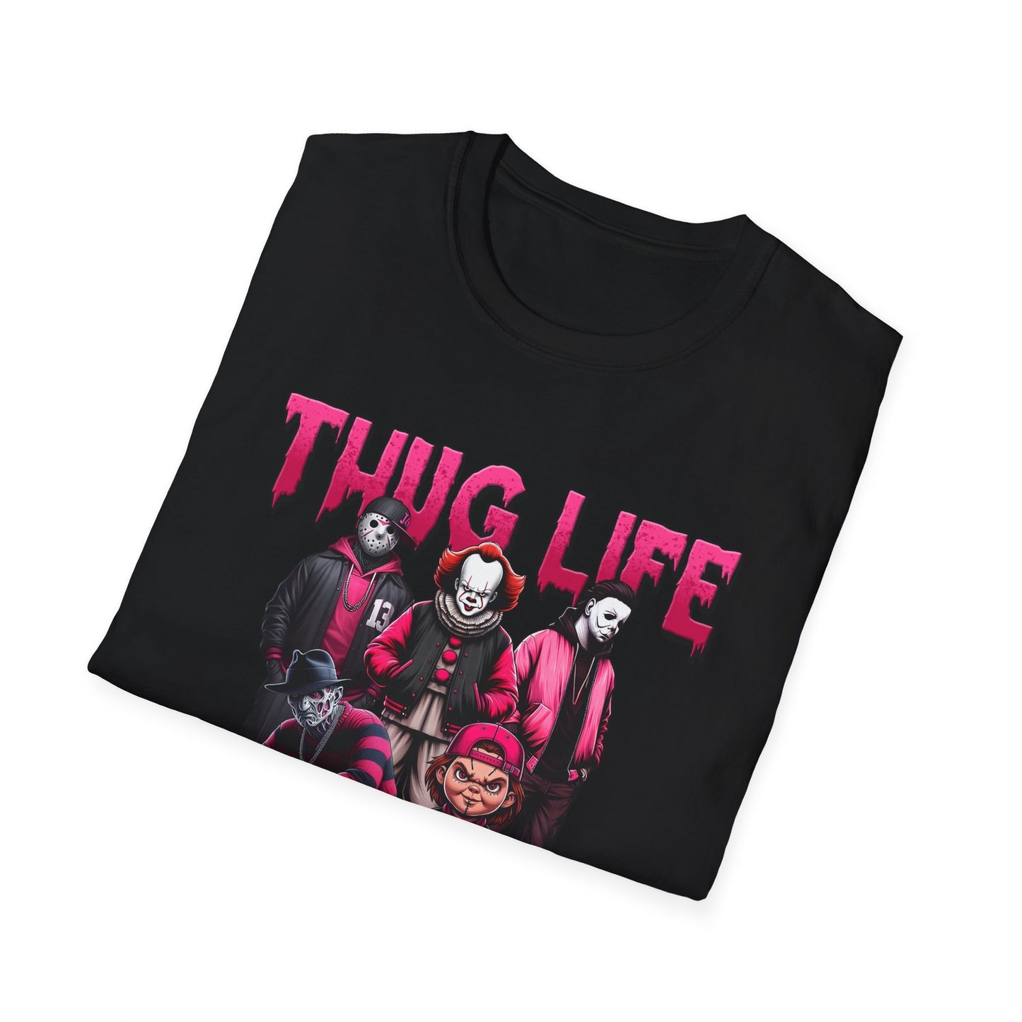 Horror Movie Thug Life Jersey T-Shirt