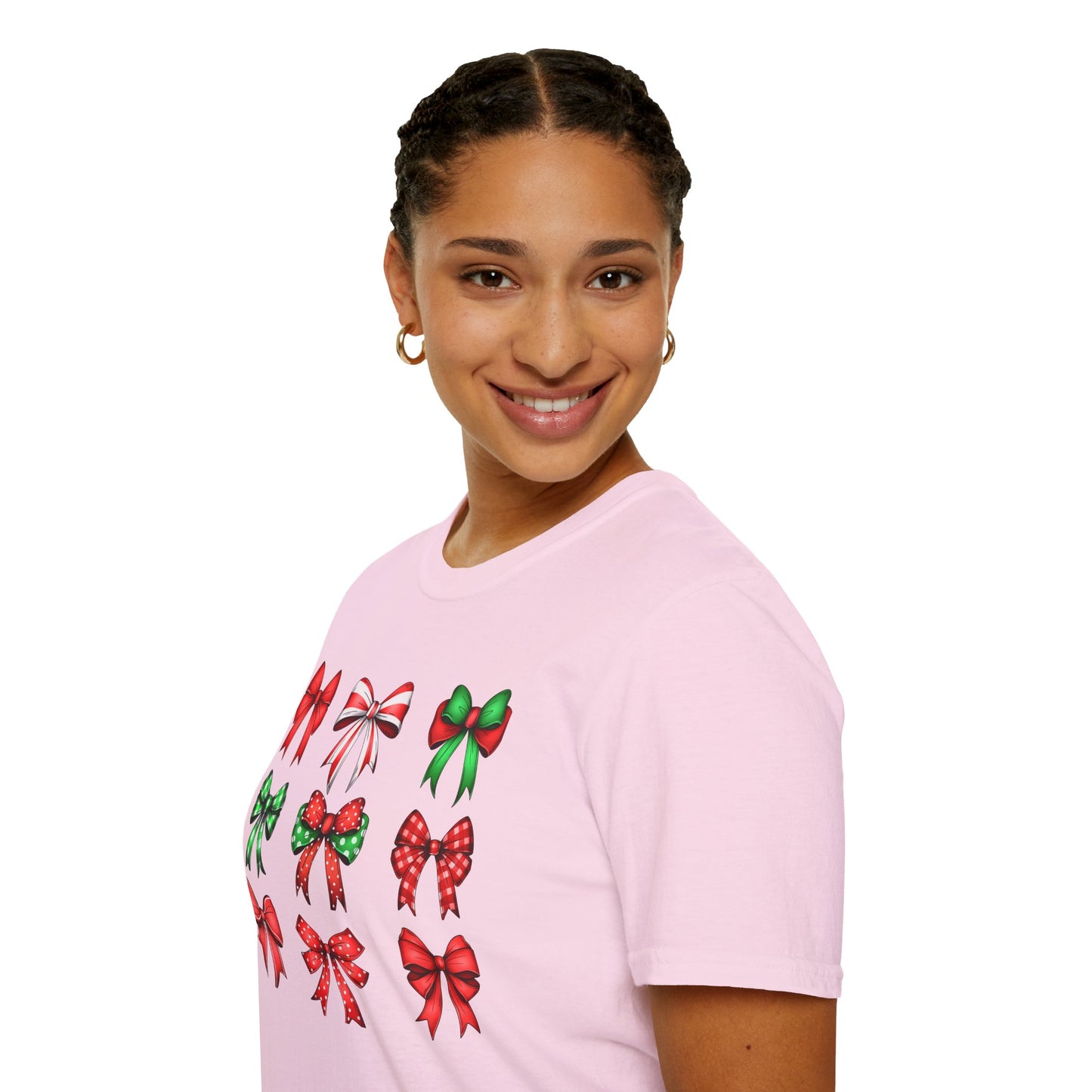 Christmas Coquette Bow T-Shirt