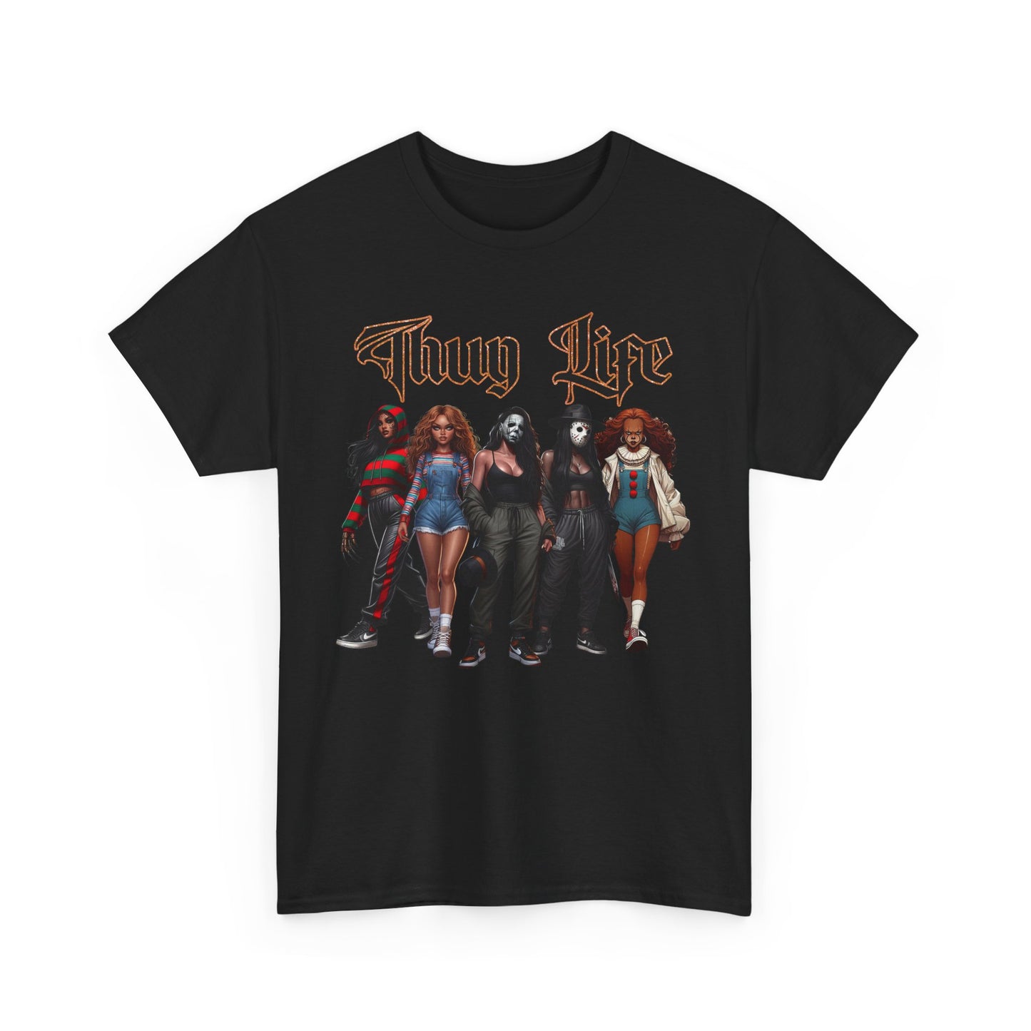 Horror Villain Thug Life Tee