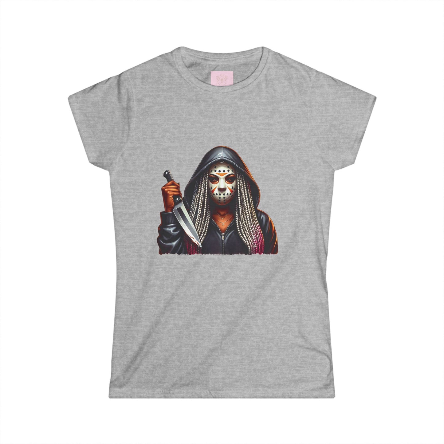 Jason - Lady horror villains softystyle tee