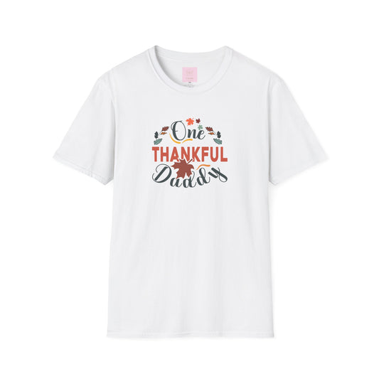 One Thankful Daddy - Thanksgiving T-Shirt