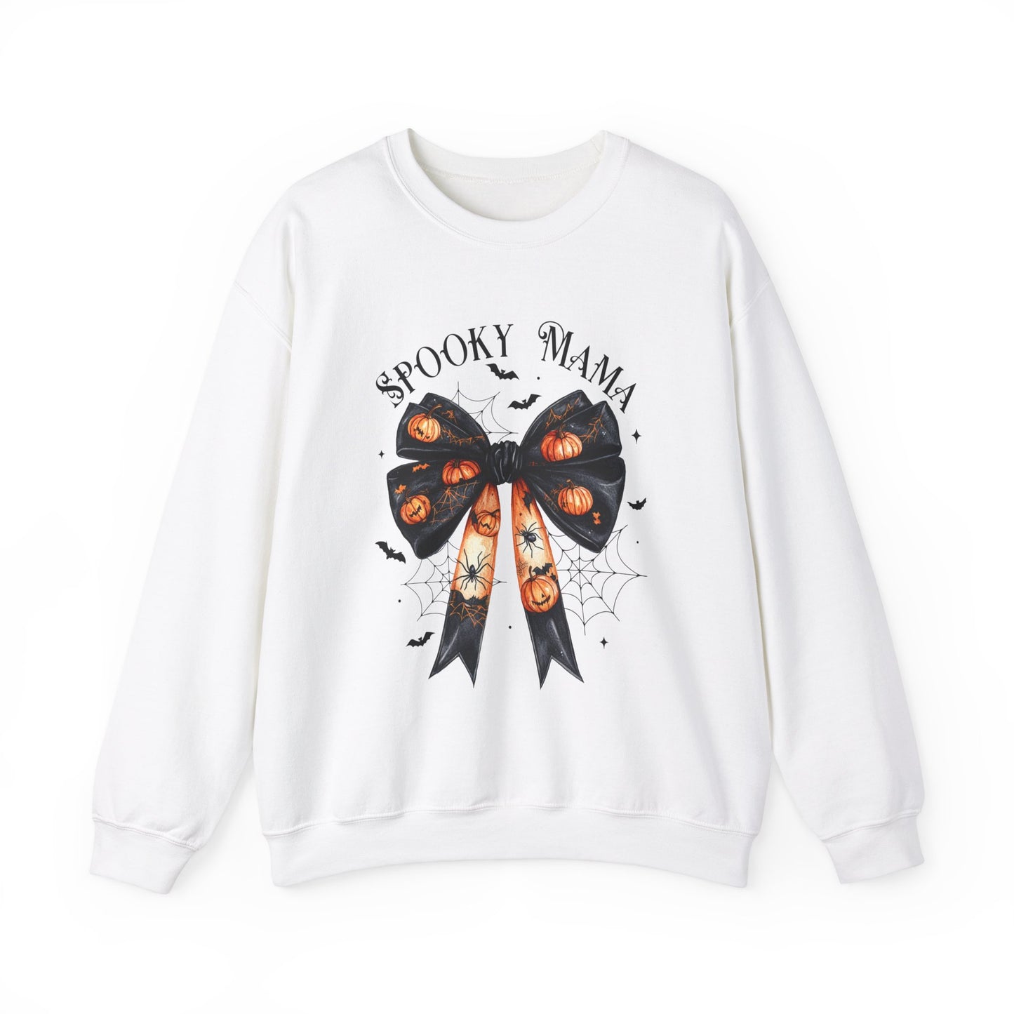 Spooky Mama Halloween Crewneck Sweatshirt