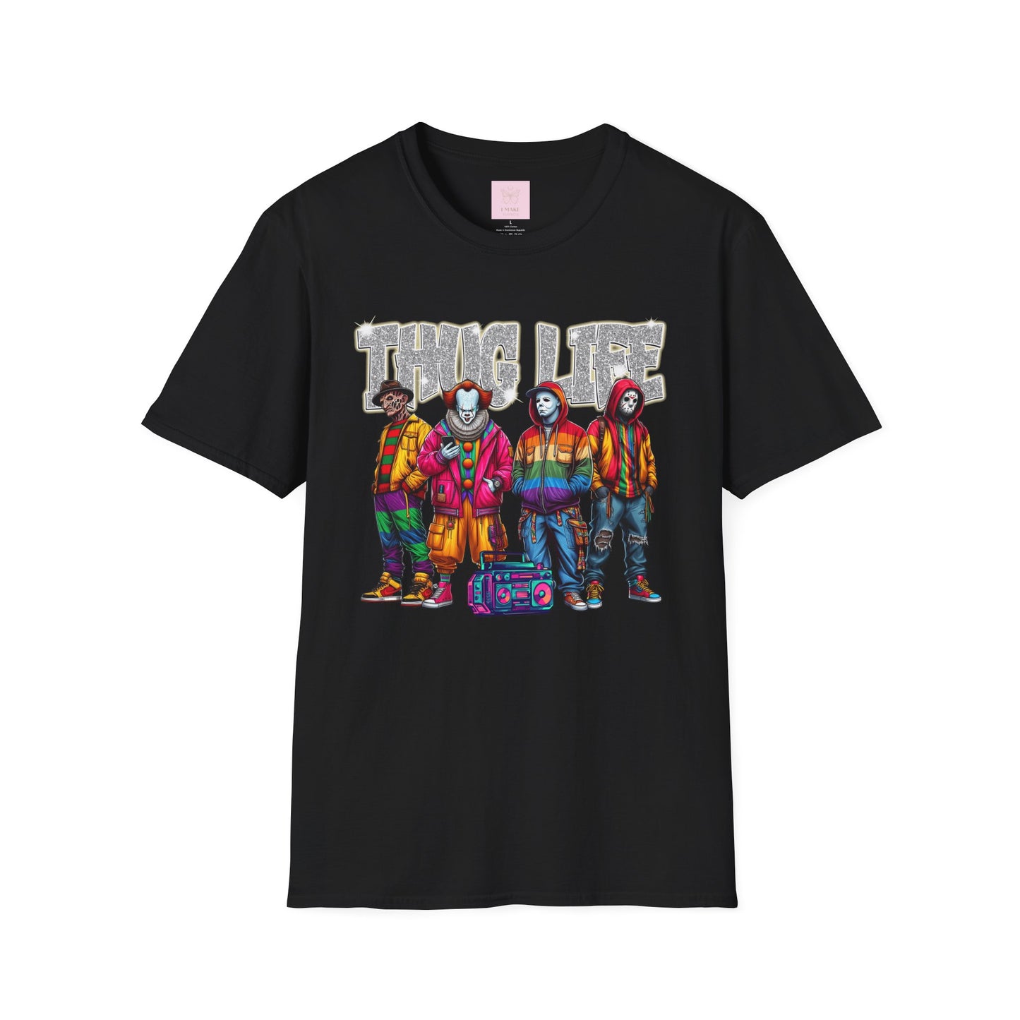 Thug Life Rainbow Softstyle T-Shirt Uniex