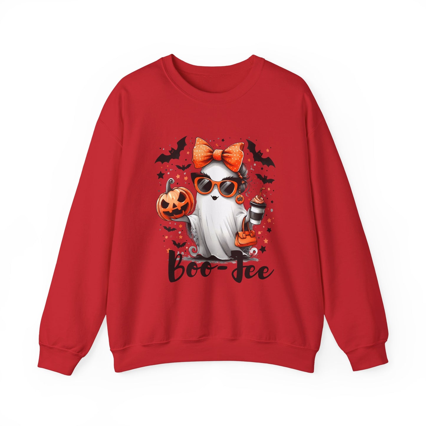 Boo-Jee Ghost Halloween Heavy Blend™ Crewneck Sweatshirt