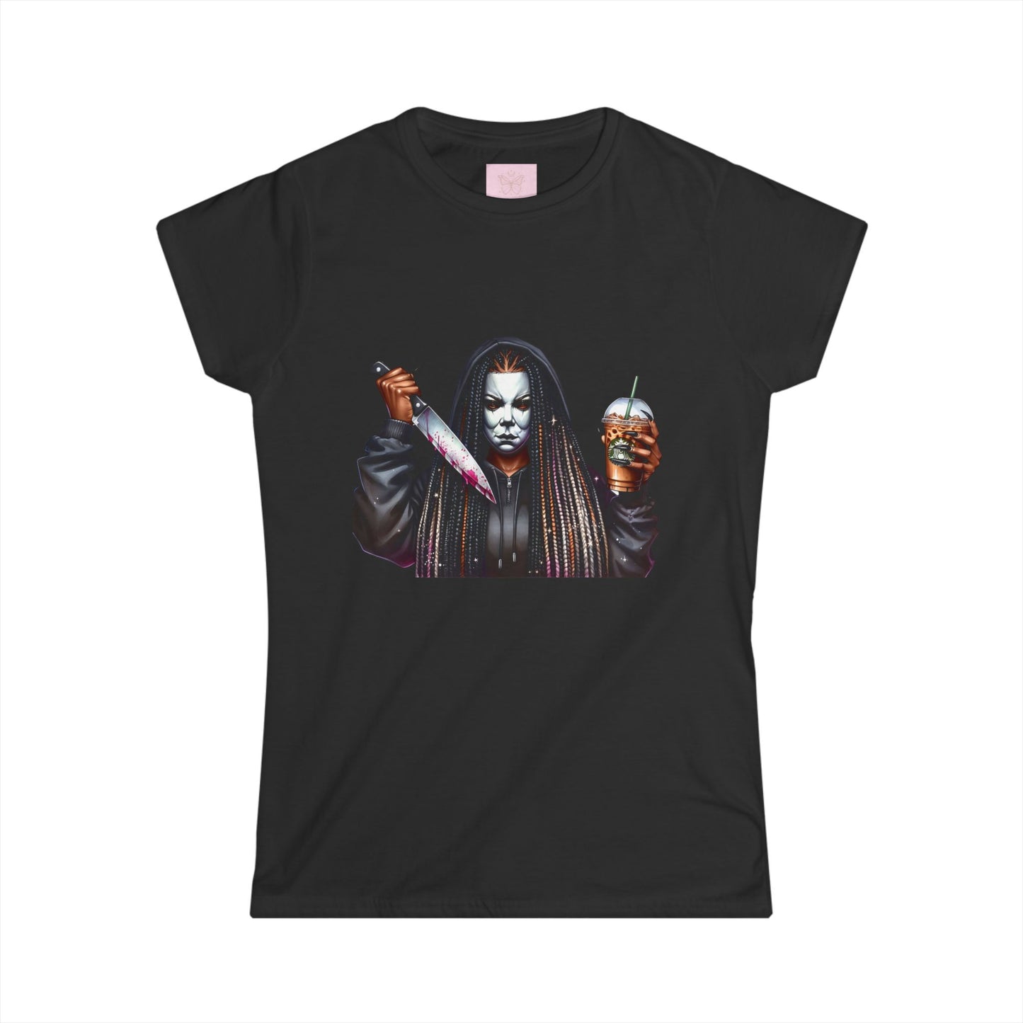 Michael Myers Ladies Villian Softstyle Tee