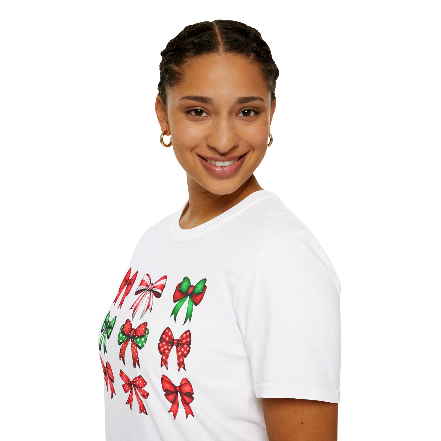 Christmas Coquette Bow T-Shirt