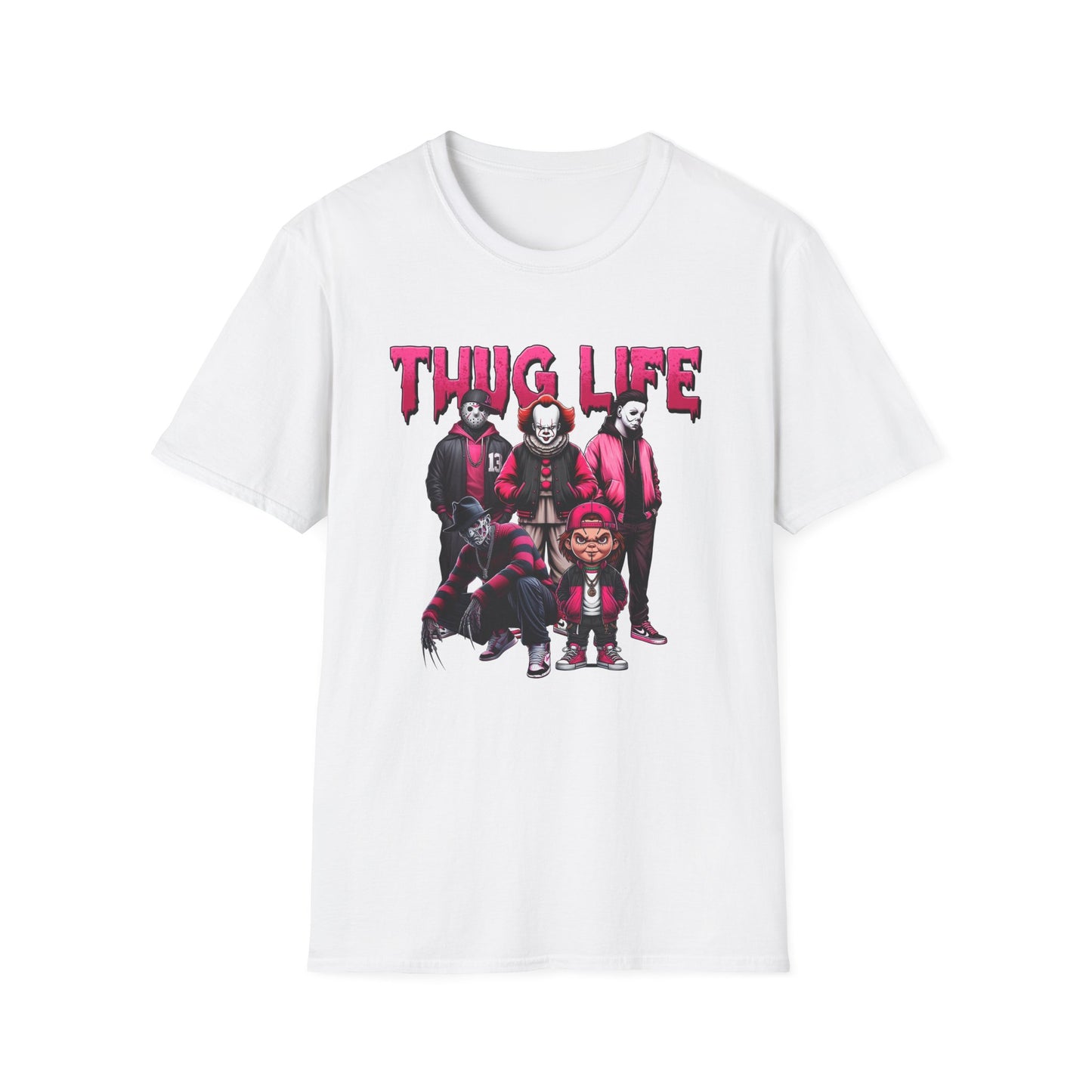 Horror Movie Thug Life Jersey T-Shirt