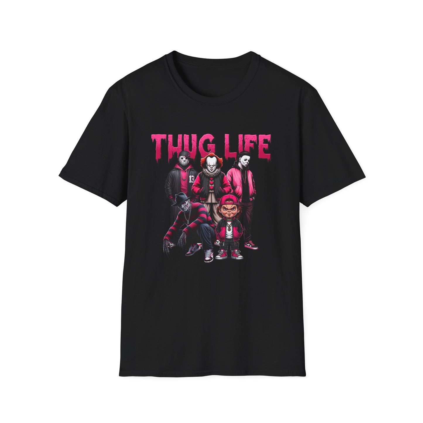 Horror Movie Thug Life Jersey T-Shirt