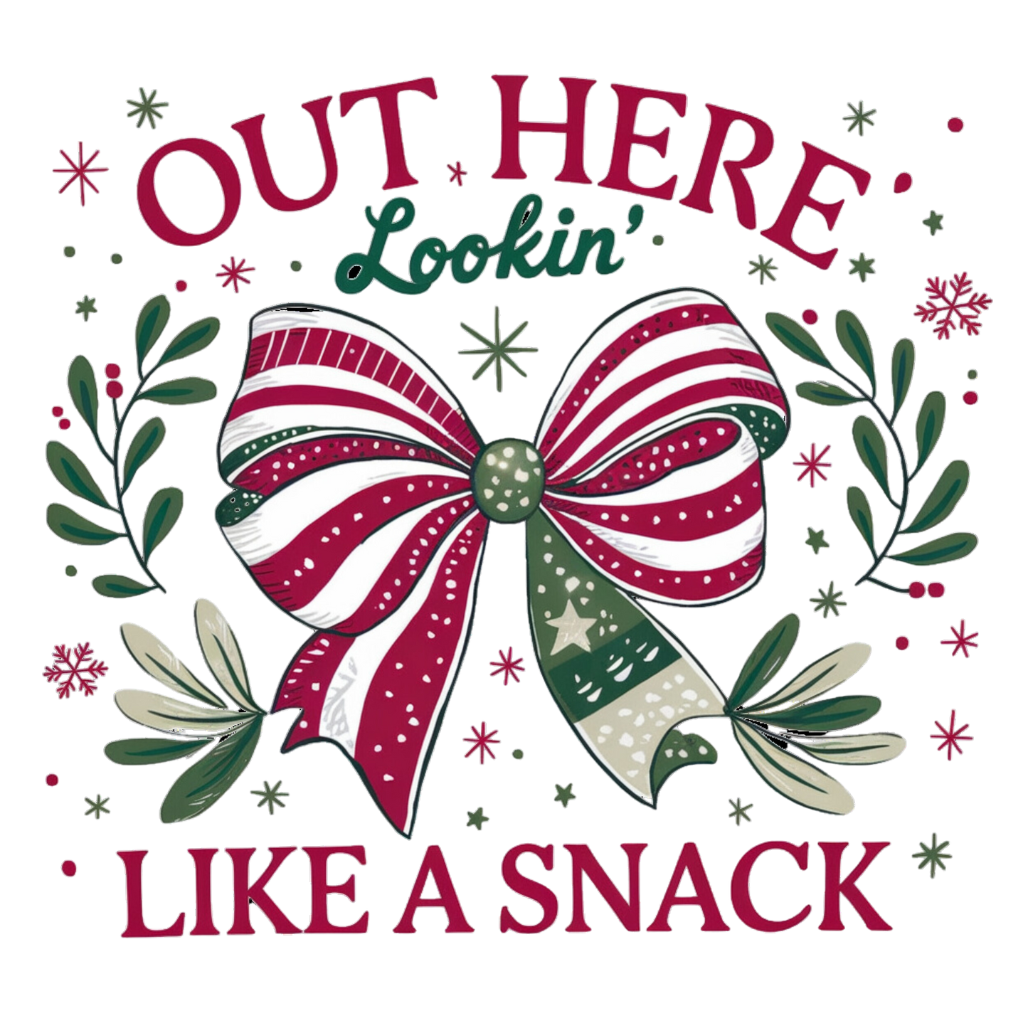 Like A Snack Christmas Sweatshirt Box