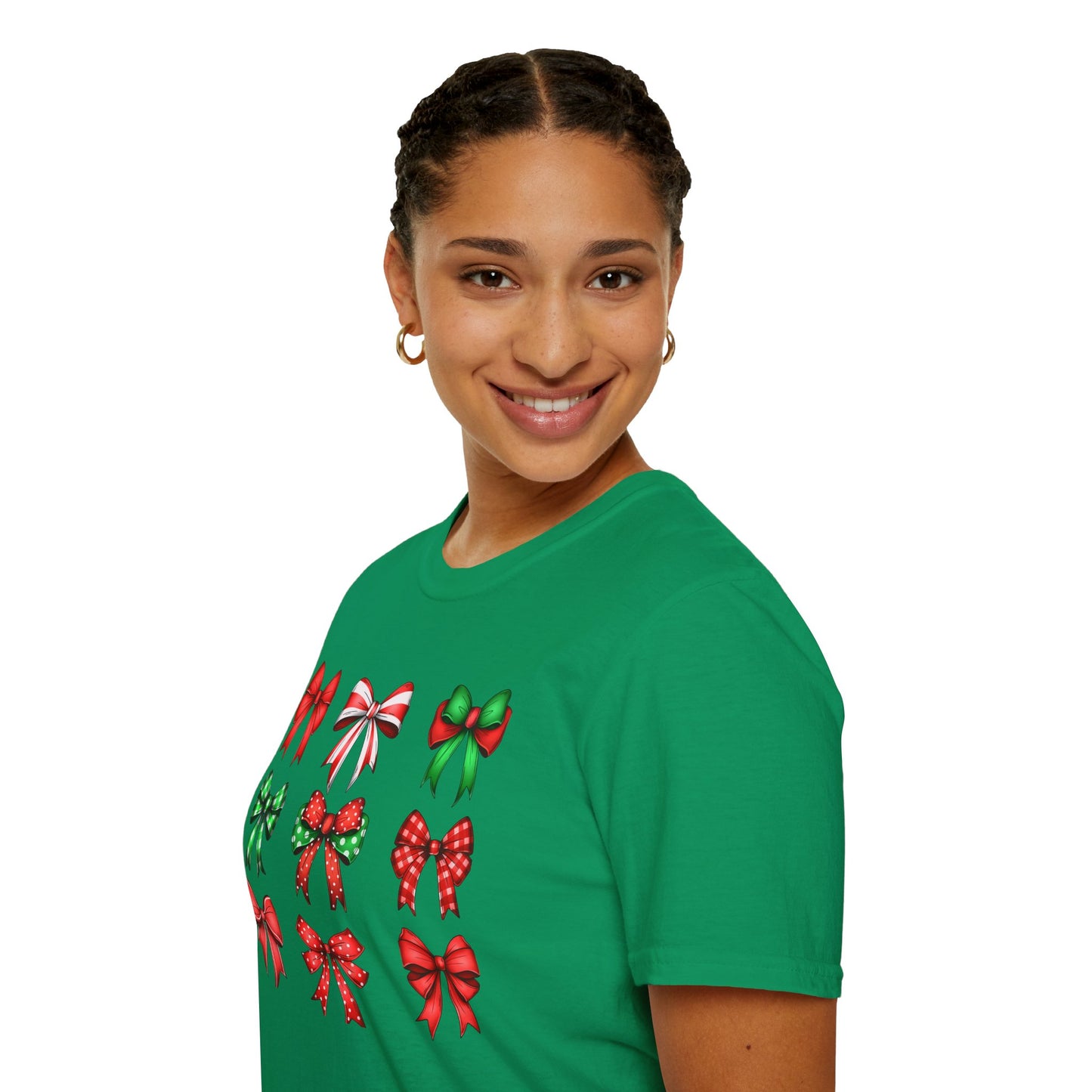 Christmas Coquette Bow T-Shirt