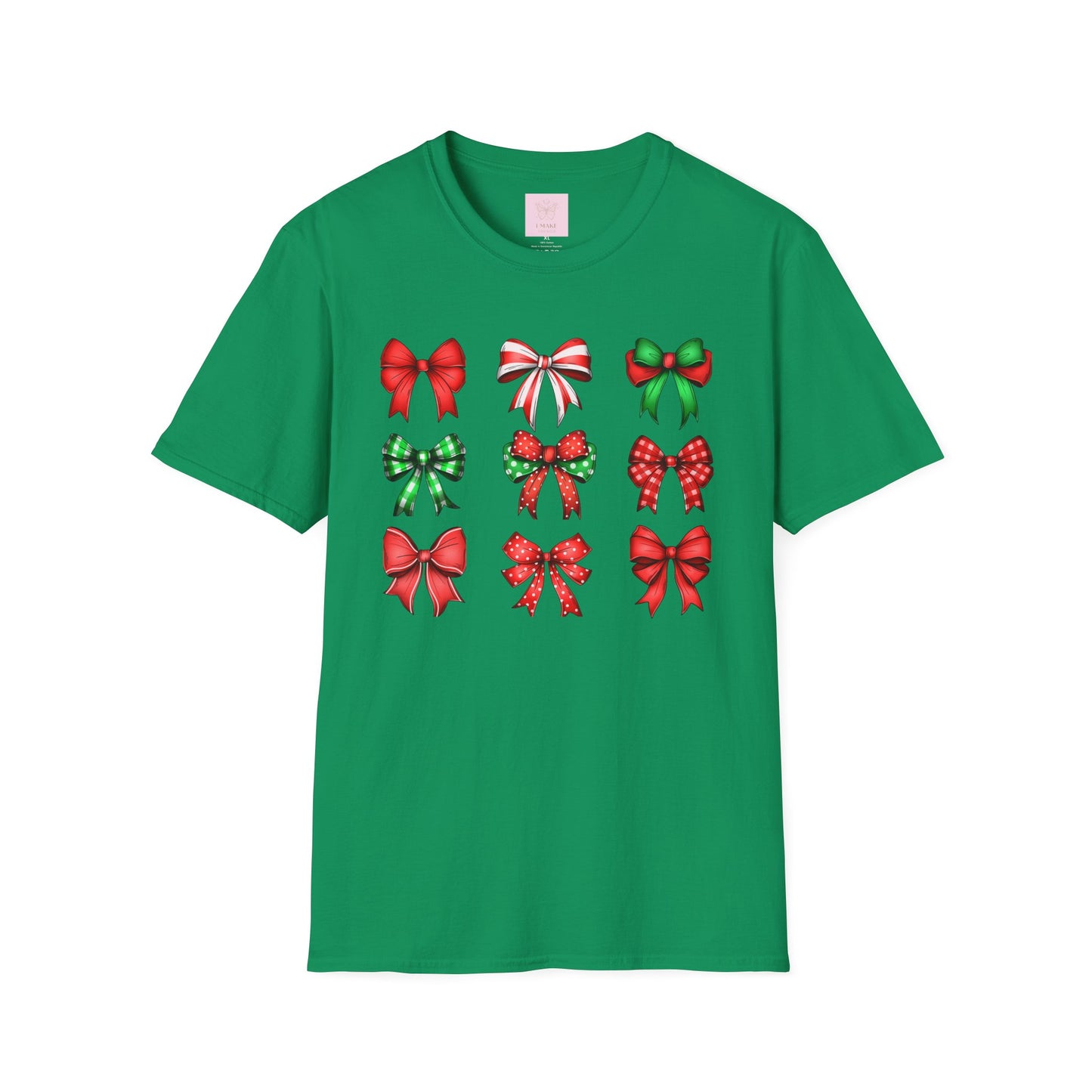 Christmas Coquette Bow T-Shirt