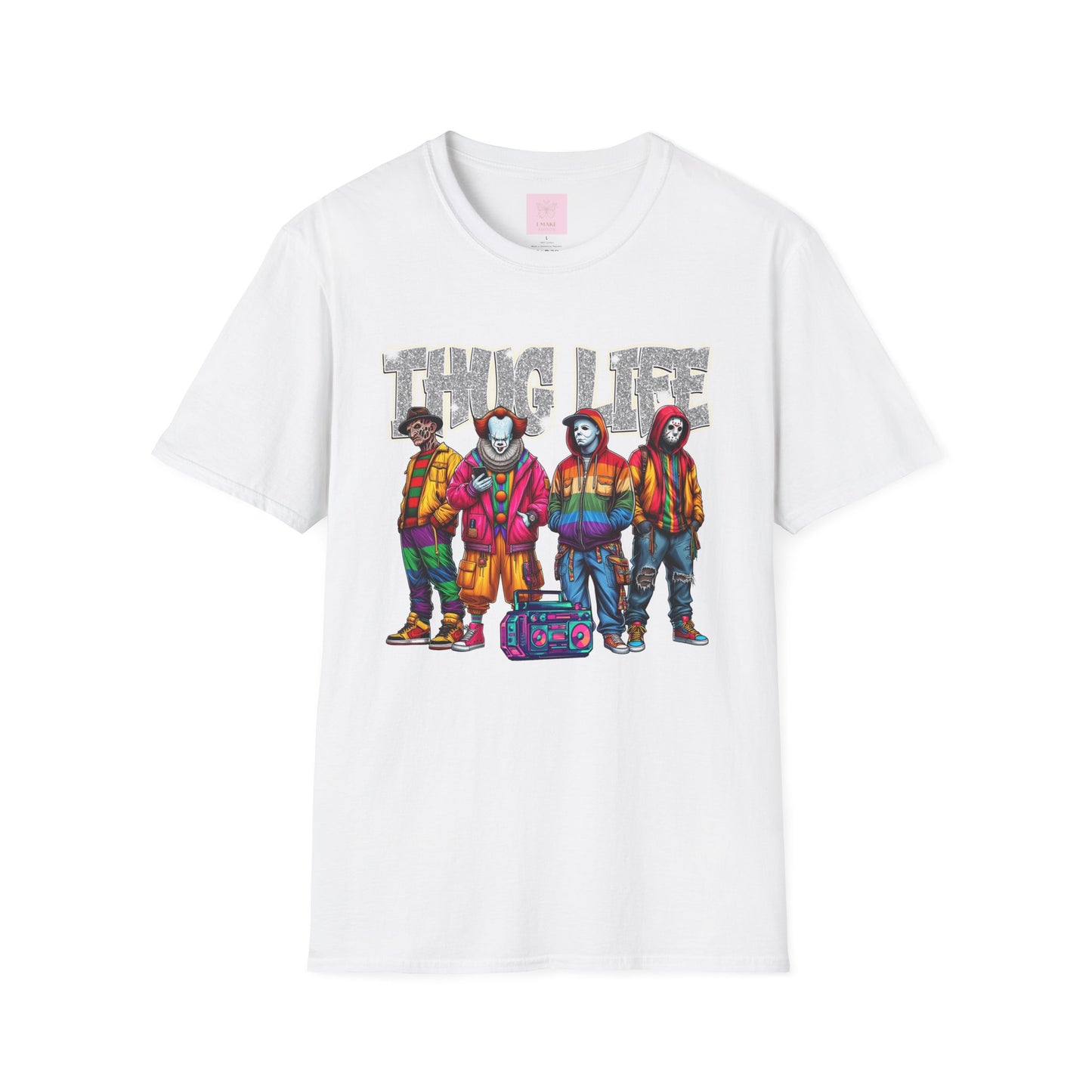 Thug Life Rainbow Softstyle T-Shirt Uniex