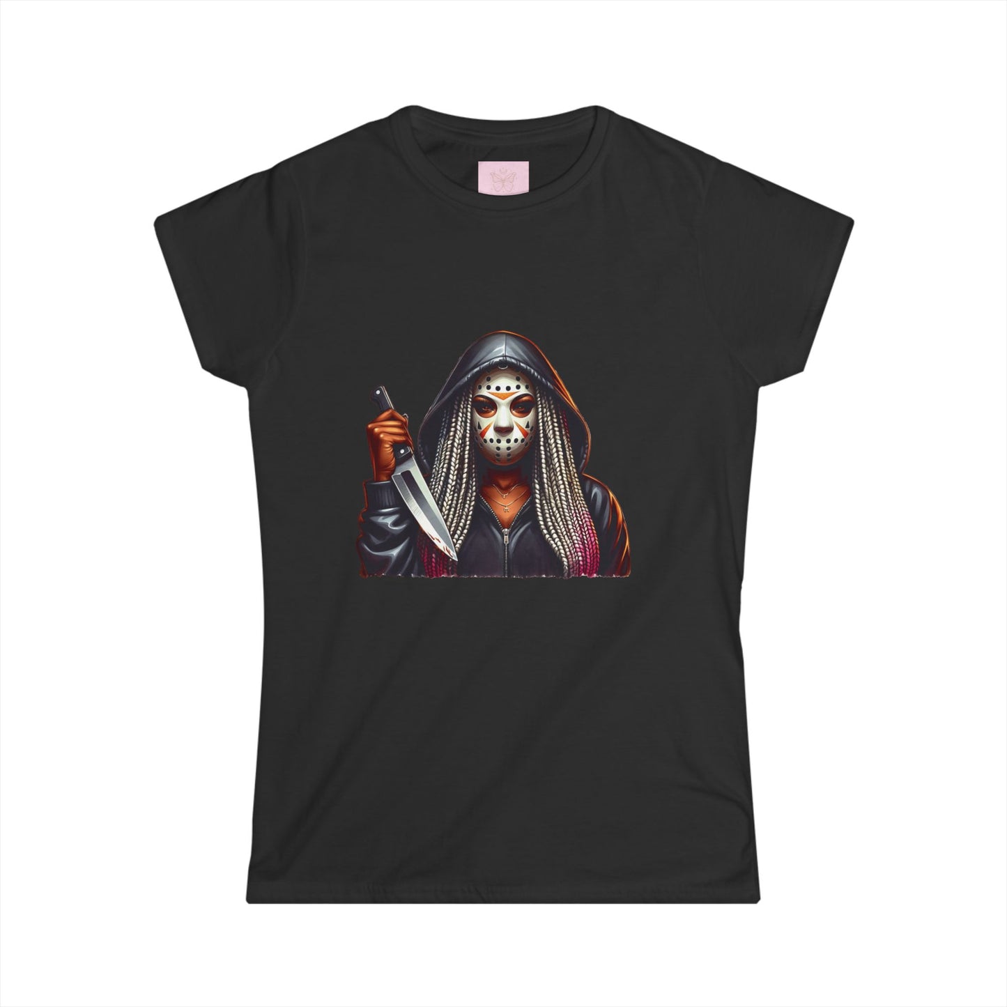 Jason - Lady horror villains softystyle tee