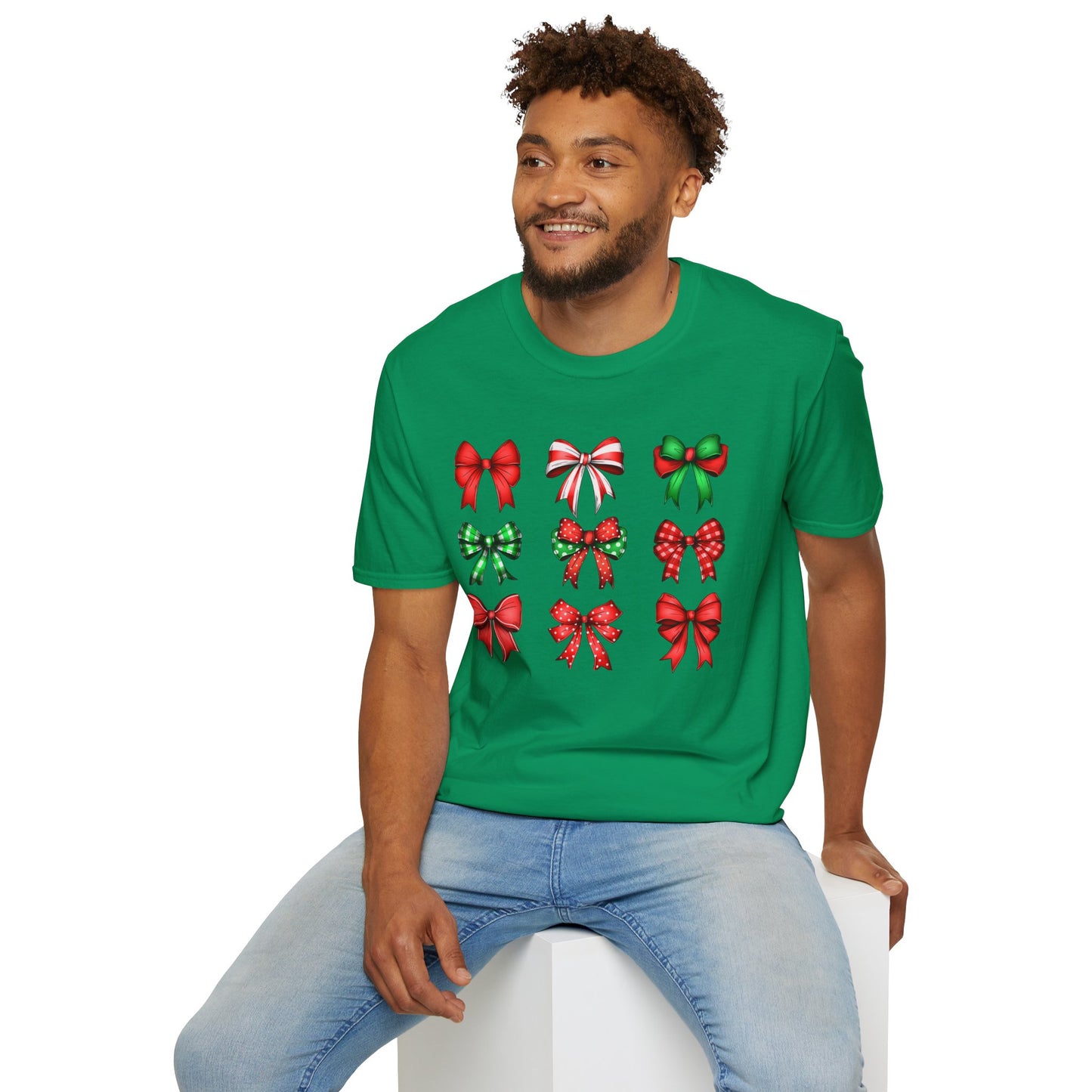 Christmas Coquette Bow T-Shirt