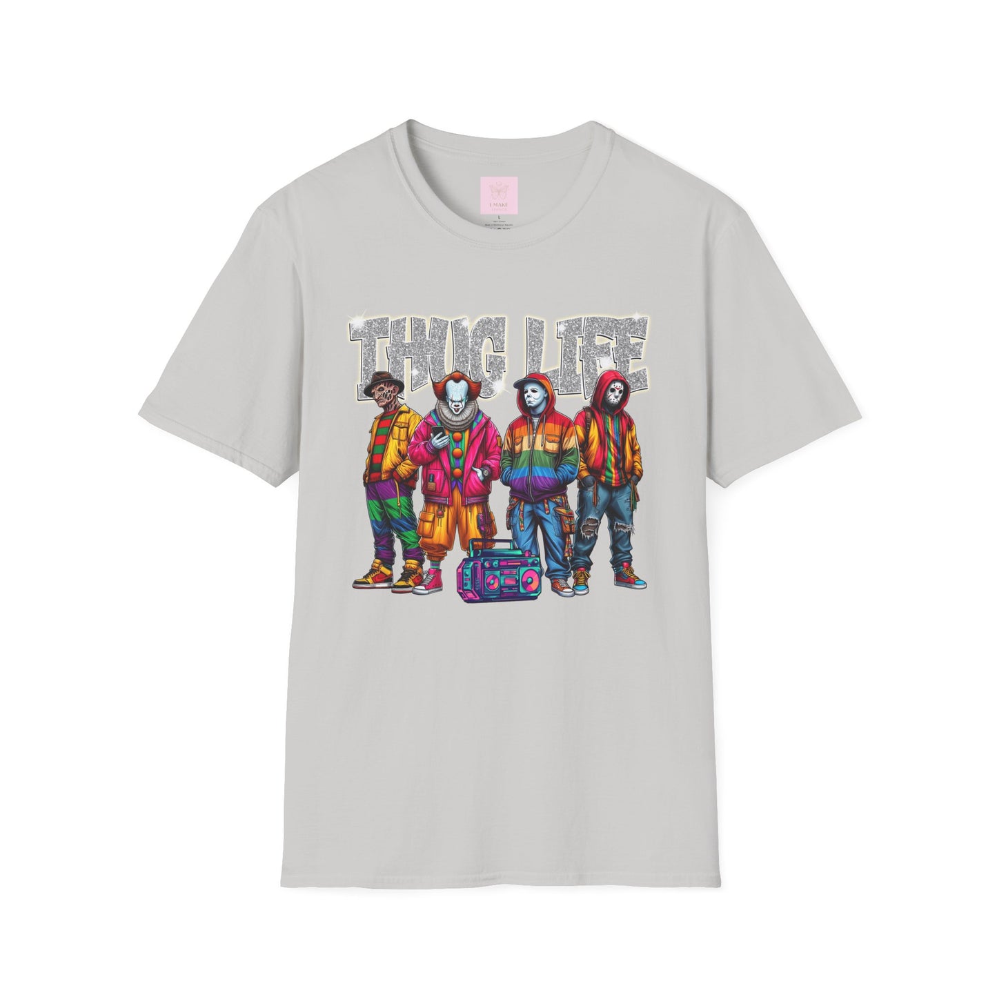 Thug Life Rainbow Softstyle T-Shirt Uniex