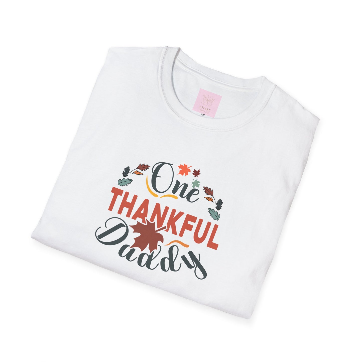 One Thankful Daddy - Thanksgiving T-Shirt