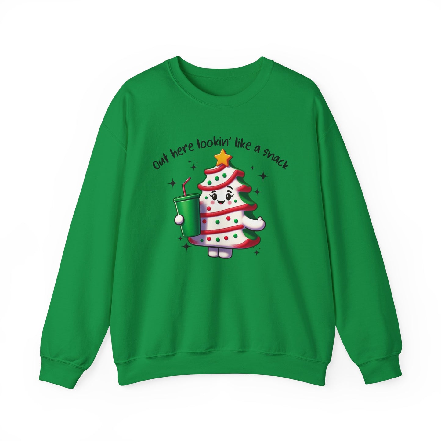 Lookin' like a Christmas Snack Unisex Sweatshirt