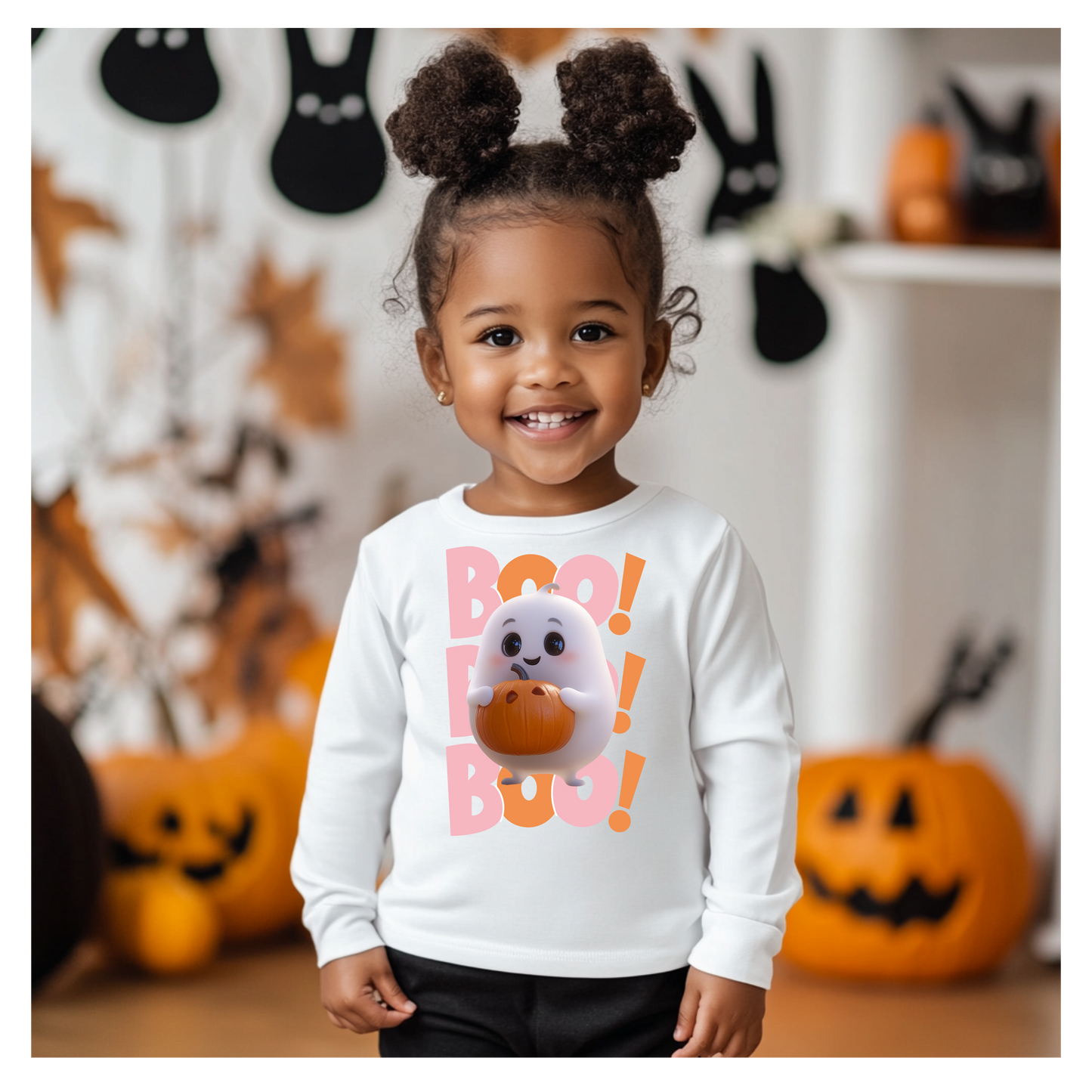 Boo!Toddler Pullover Fleece Hoodie