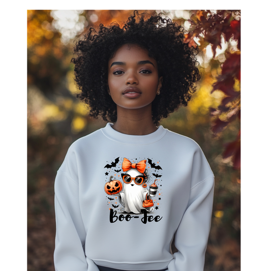 Boo-Jee Ghost Halloween Heavy Blend™ Crewneck Sweatshirt